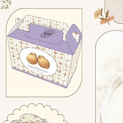 ラパンフィナンシェもふもふBOX　*mofu mofu usagi*コラボ